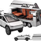 1:32 Cyber Pickup Trailer RV Model Kit - Diecast Metal Off-Road Toy Truck for Boys