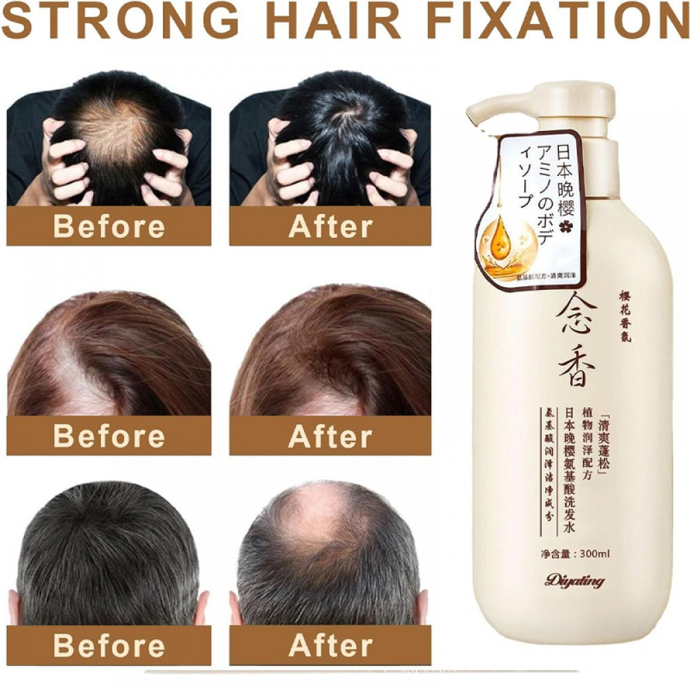 Japanese Amino Shampoo & Conditioner – Hair Repair & Anti-Hair Loss Formula | Smooth, Thick & Nourishing Care (300ml)
