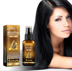 Biotin Hair Growth Serum by EELHOE - Anti-Hair Loss Treatment, Hair Thickening Serum, Strengthening & Revitalizing - 30ml