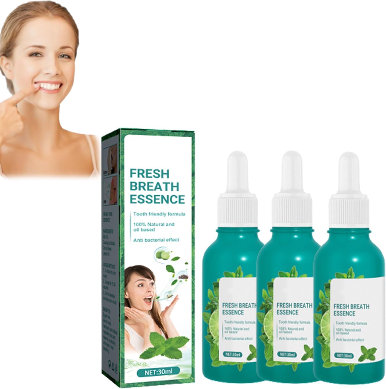 EELHOE Fresh Breath Essence – Portable Oral Care Drops for Bad Breath & Fresh Mouth (30 ml)
