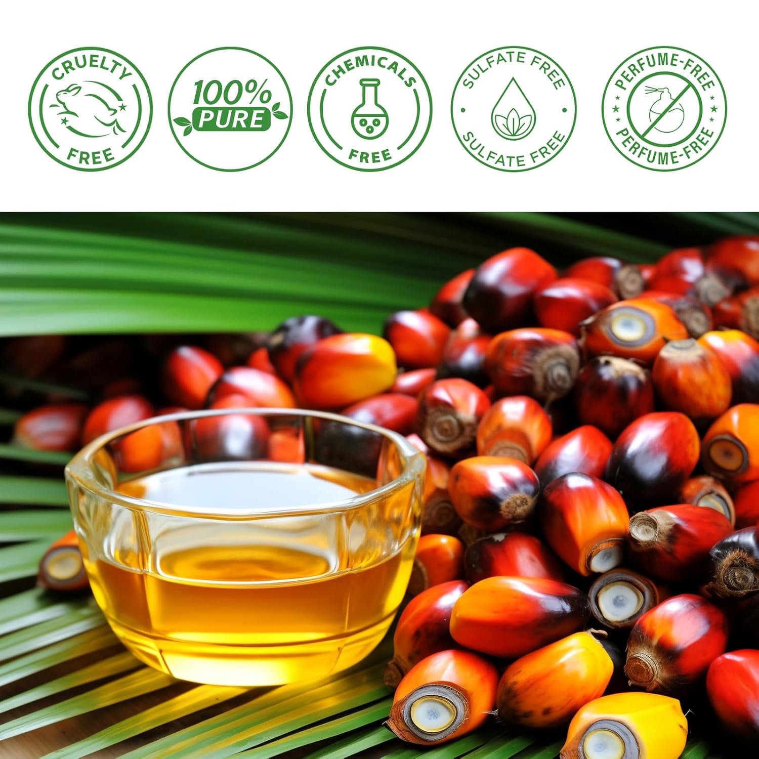 100% Pure Batana Oil from Honduras – Natural Hair Growth & Repair Treatment - Nourishes, Strengthens & Restores Shine (2.02 fl oz)