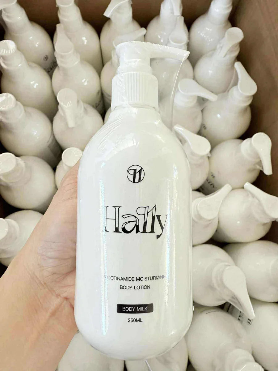 Hally Nicotinamide Moisturizing Body Lotion – Deep Hydration & Brightening 250 ml