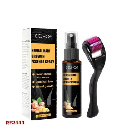 Hair Growth Essence Spray Set – Anti-Hair Loss Spray Oil for Stronger, Thicker, and Healthier Hair (30ml x 2)