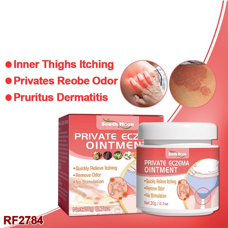 South Moon Female Private Eczema Ointment – Soothing Anti-Itch & Odor Control Cream for Sensitive Skin (20g)