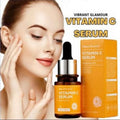 Vibrant Glamour Vitamin C Serum – High-Potency Brightening Face Essence for Dark Spots, Acne Scars, and Even Skin Tone – Antioxidant Anti-Aging Formula (30ml)