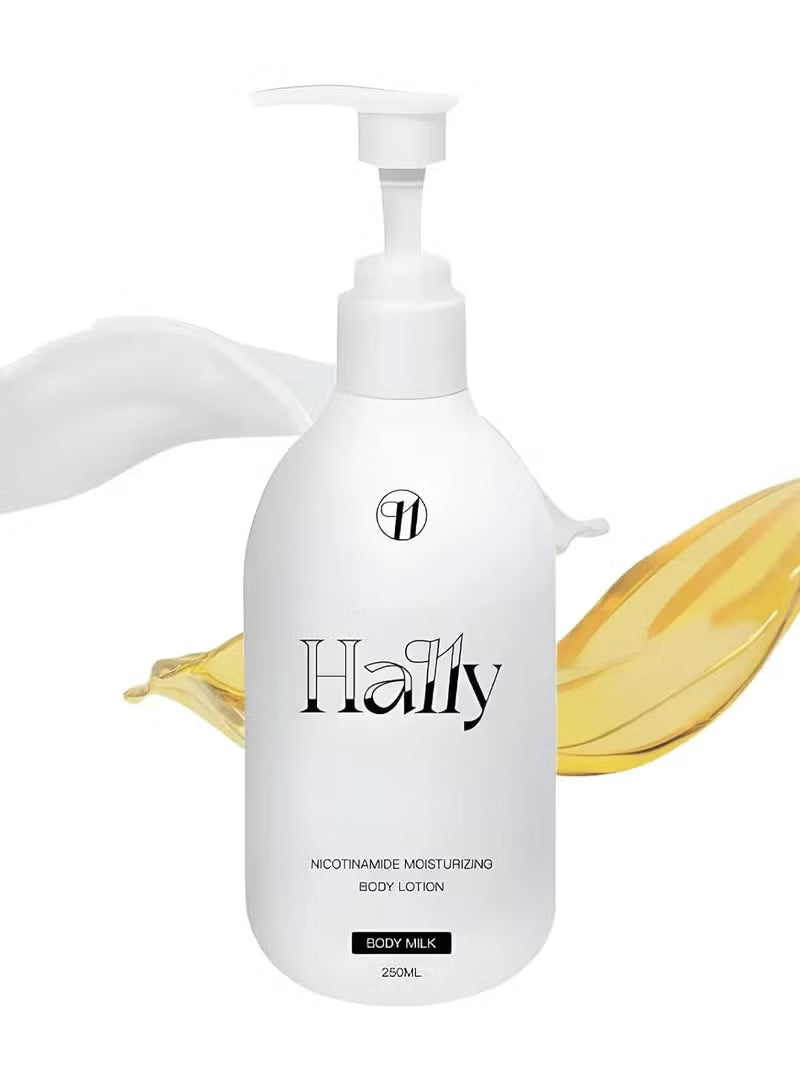 Hally Nicotinamide Moisturizing Body Lotion – Deep Hydration & Brightening 250 ml